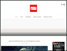 Tablet Screenshot of creativeproshow.com